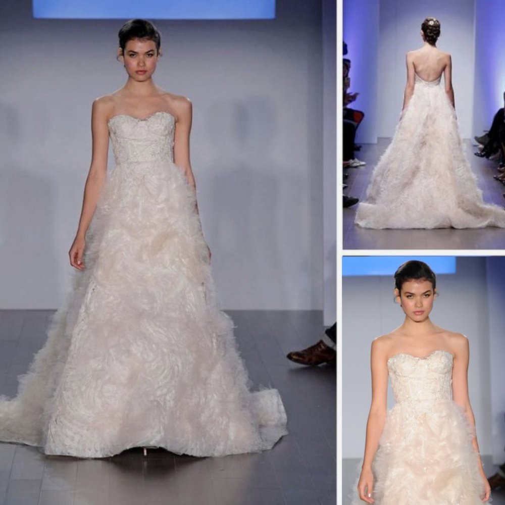 Lazaro wedding dress 3505 size 6